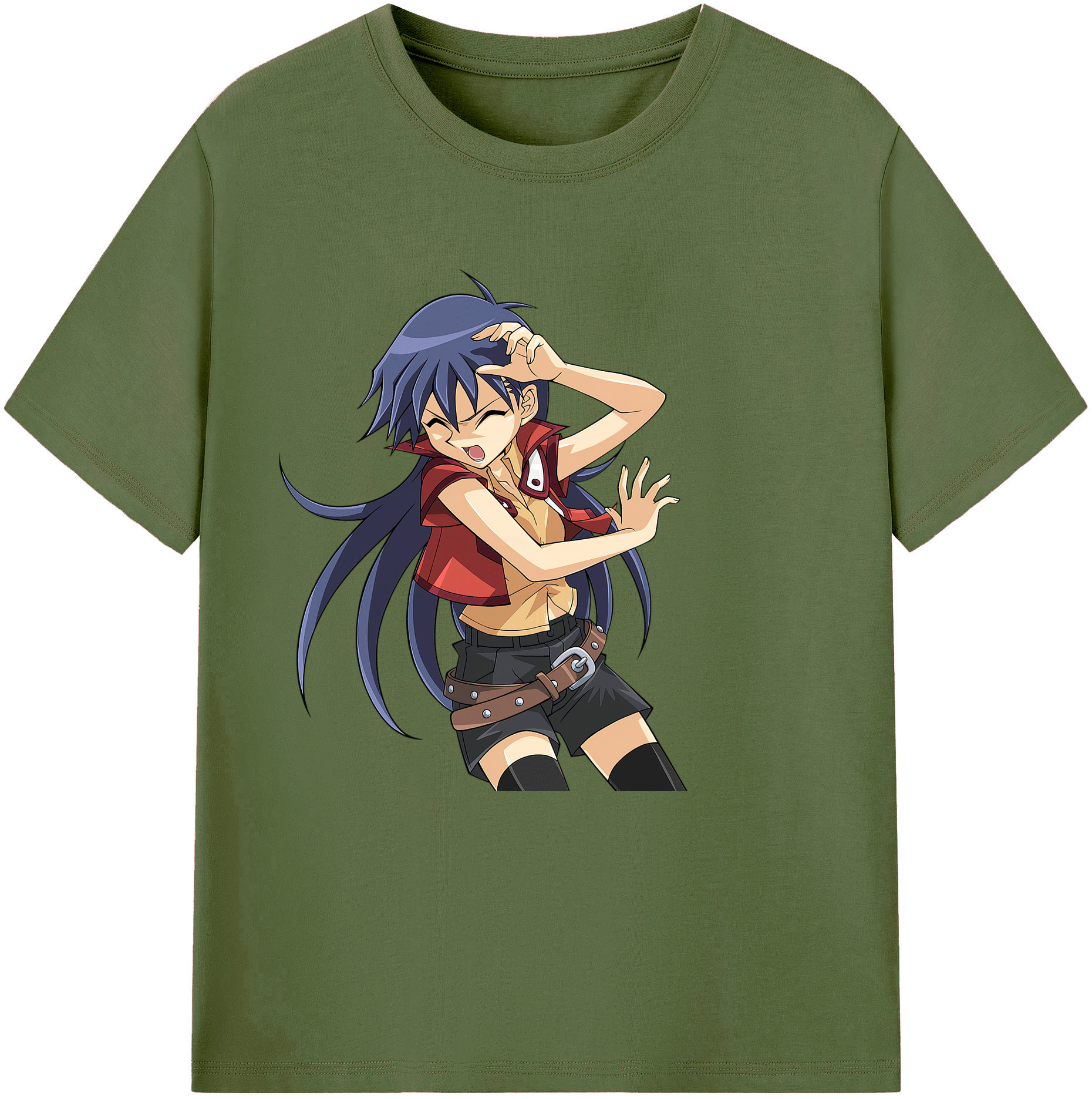 （画像用） 遊☆戯☆王 Yu-Gi-Oh! 綿100％半袖Tシャツ（フロントプリント）